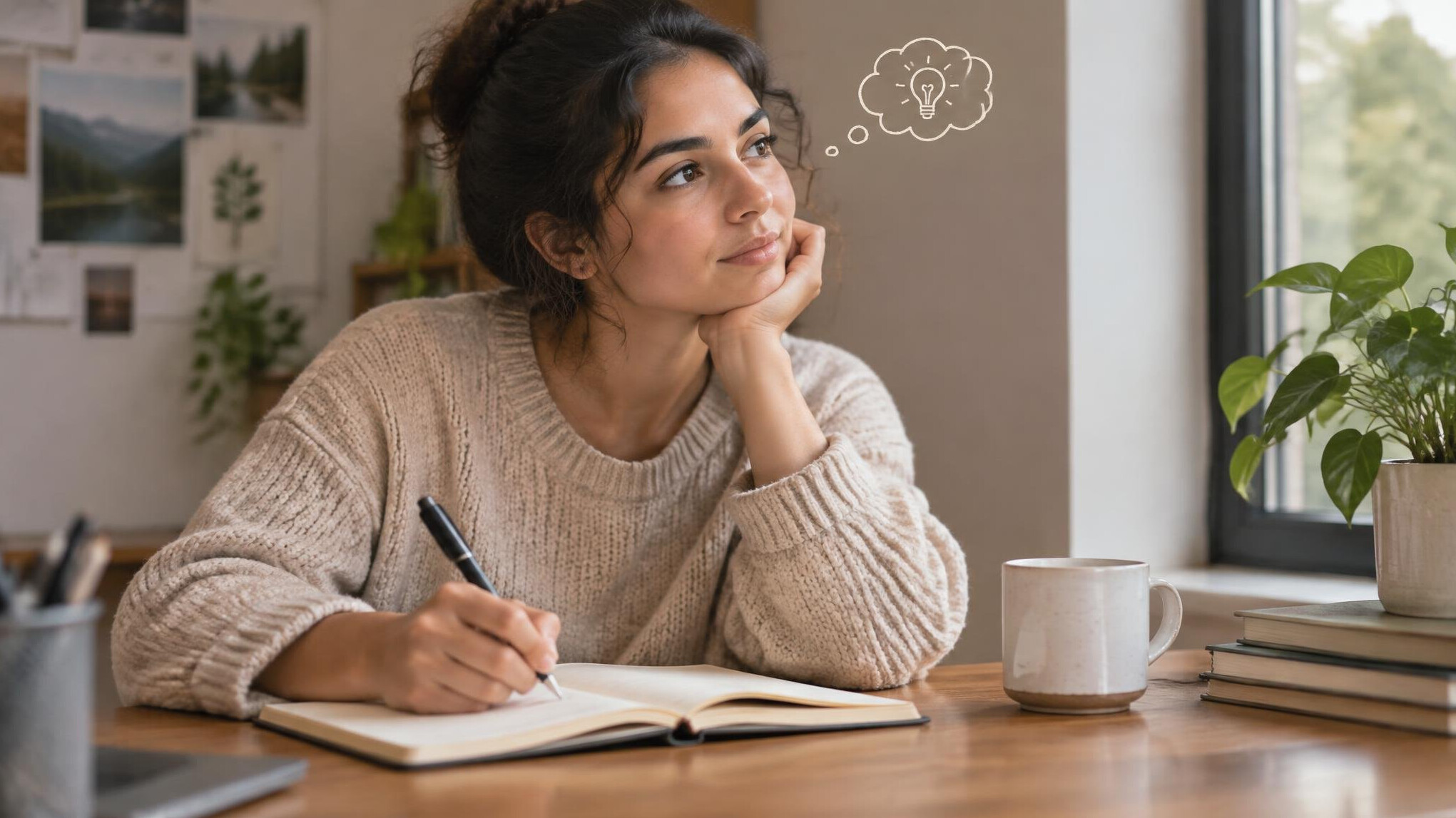 person writing notes